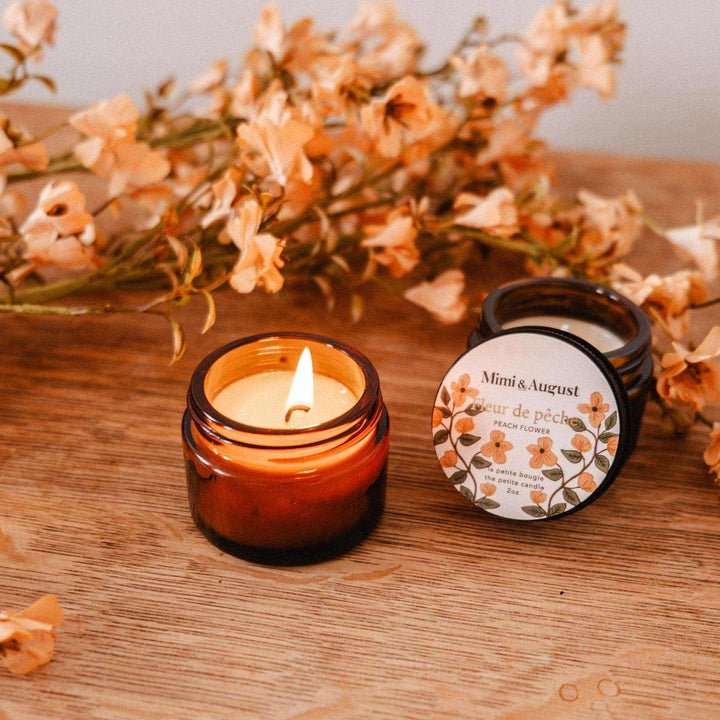 Mimi & August - Soy Candle - Fleur de Pêche (2 oz)
