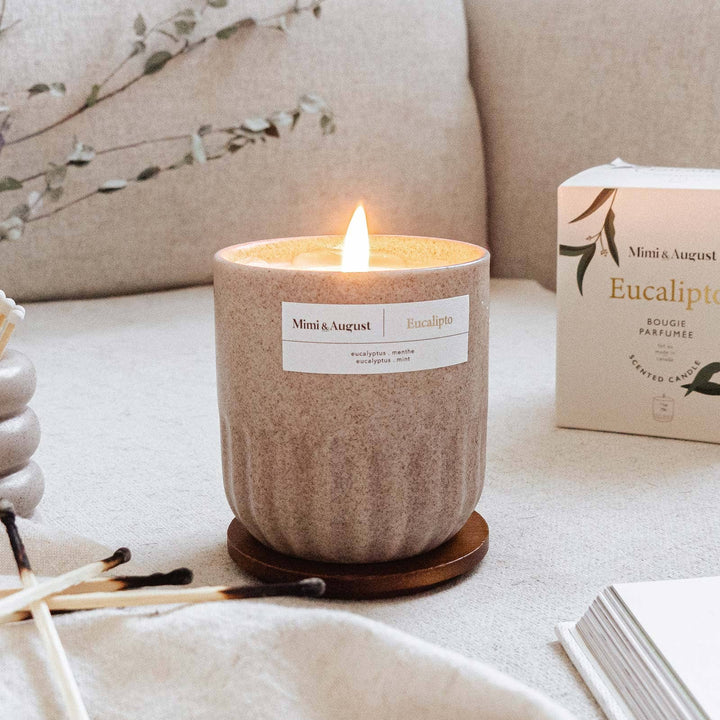Mimi & August - Reusable Candle - Eucalipto (5.5 oz)