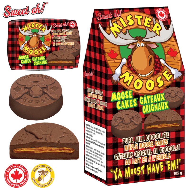 Mr Moose - Maple Moose Cakes (105g)