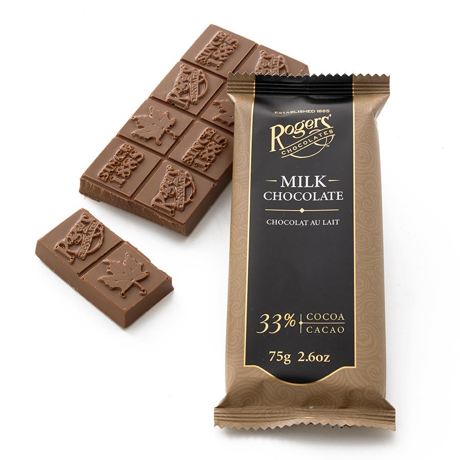 Roger's Chocolates - Chocolate Bars (75g)