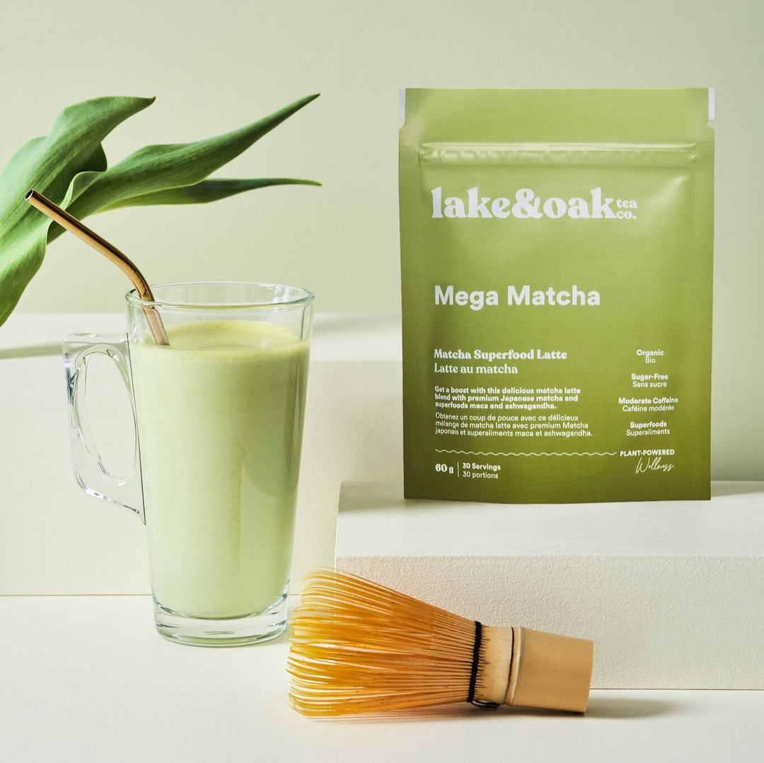 Lake & Oak Tea Co. - Mega Matcha - Superfood Latte
