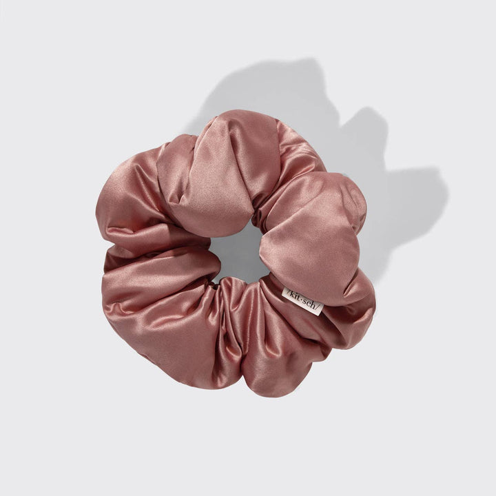Kitsch - Pillow Scrunchies® in Satin 4pc - Blush