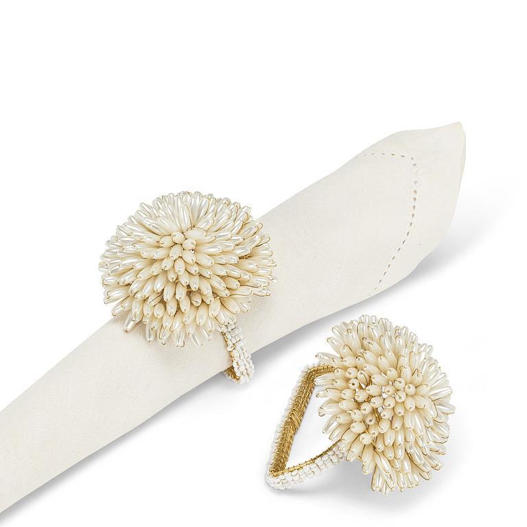 Abbott Collection - Pearl Cluster Napkin Ring