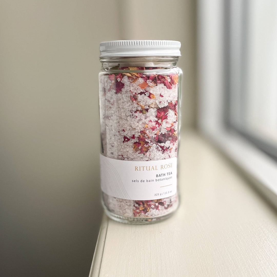 Sealuxe Organics - Ritual Rose Bath Tea Jar