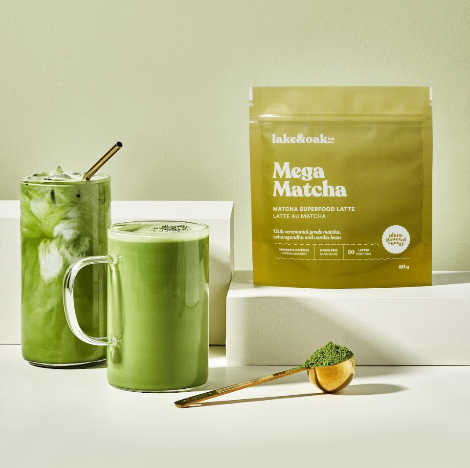 Lake & Oak Tea Co. - Mega Matcha - Superfood Latte