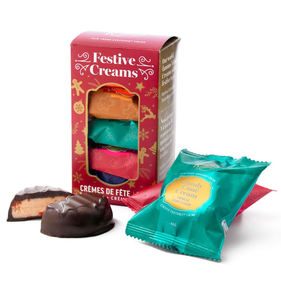Rogers' Chocolates - Festive Victoria Creams (5 pc)