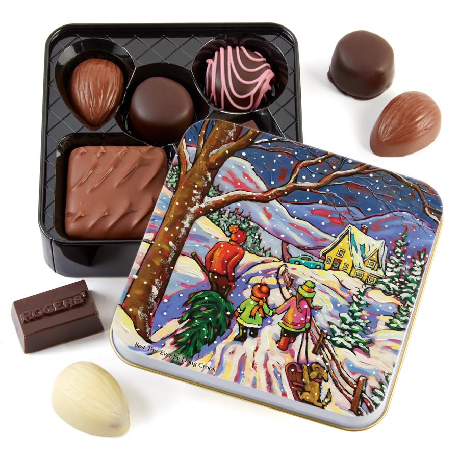 Rogers' Chocolates - Best Tree Ever Tin (6 pc)