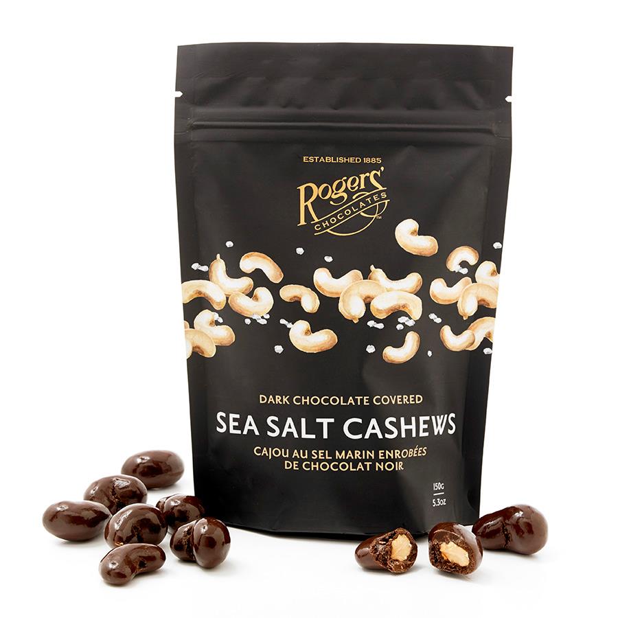 Rogers' Chocolates - Dark Sea Salt Cashews