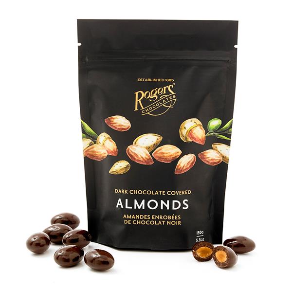 Roger’s Chocolate - Dark Chocolate Almonds