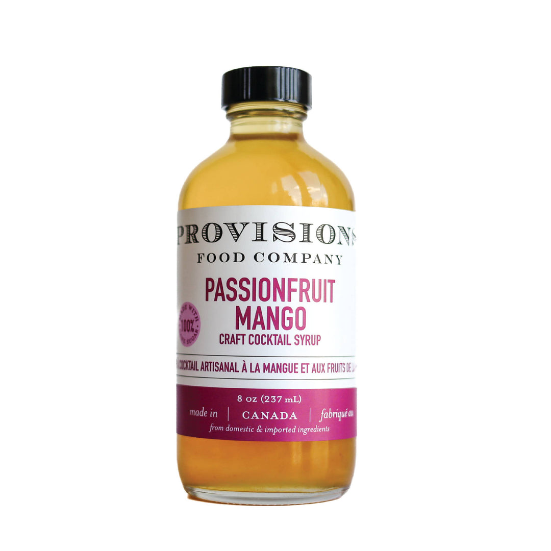 Provisions Food Company - Passionfruit Mango Craft Cocktail Syrup