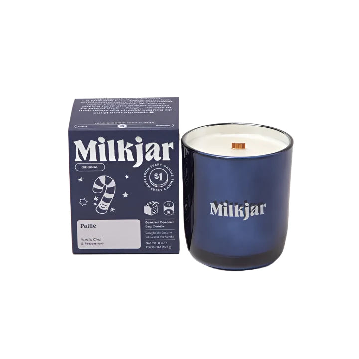 Milk Jar - Winter Collection (8oz)