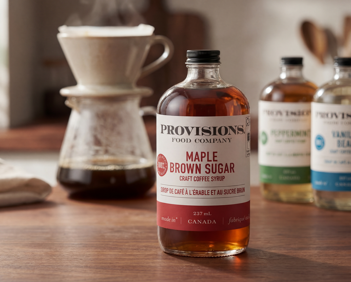 Provisions Food Company - Maple Brown Sugar Craft Coffee Syrup