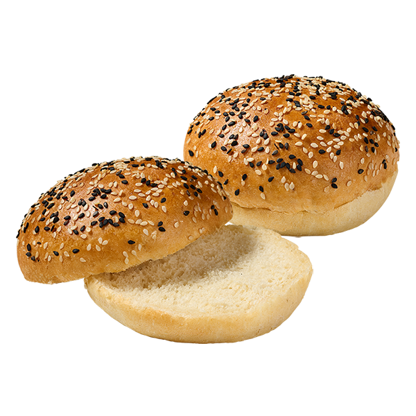 Ace Bakery - Black/White Sesame Bread Buns