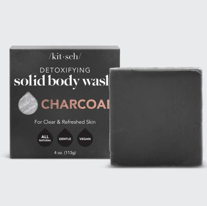 Kitsch - Charcoal Detoxifying Solid Body Wash