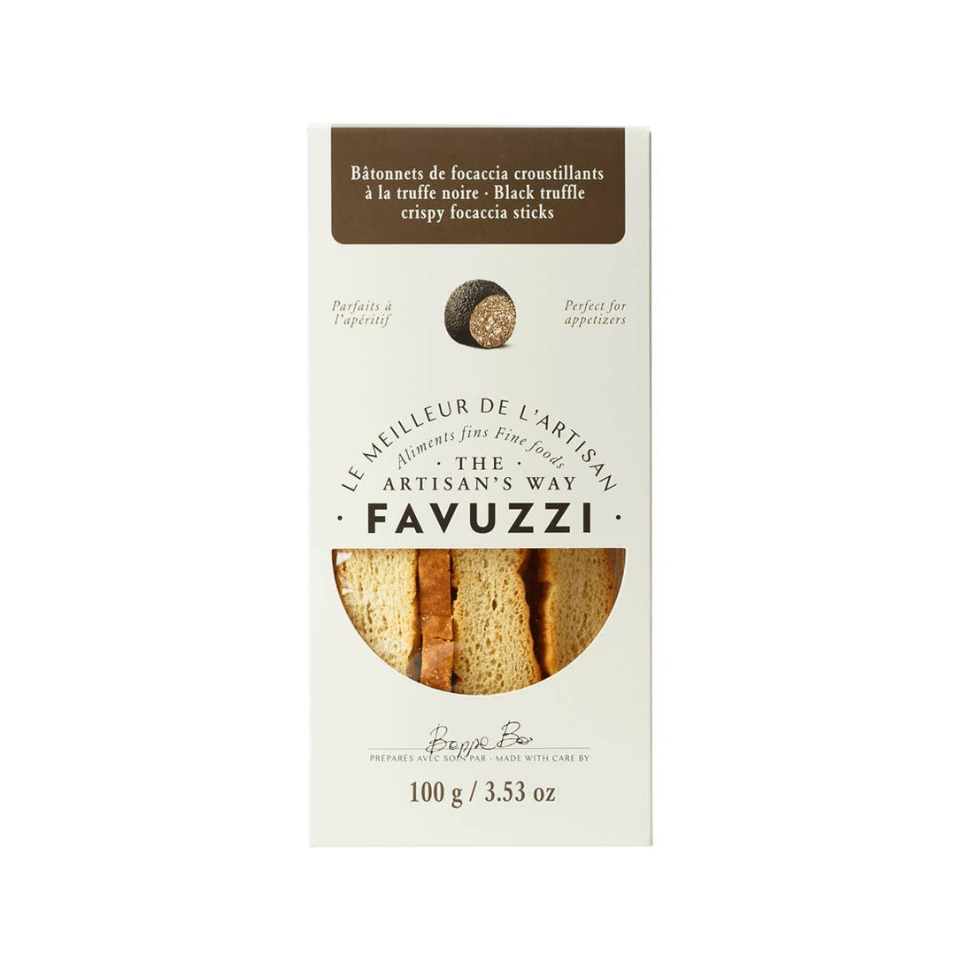 Favuzzi - Black truffle crispy focaccia sticks