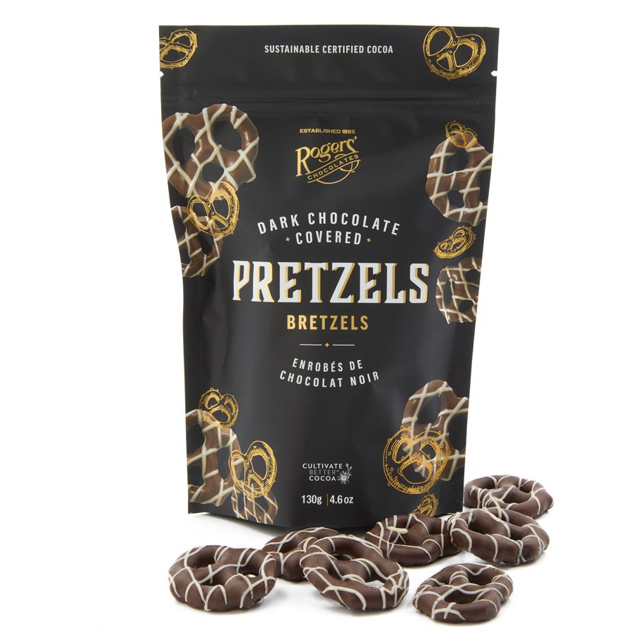 Rogers' Chocolates - Chocolate Covered Pretzels