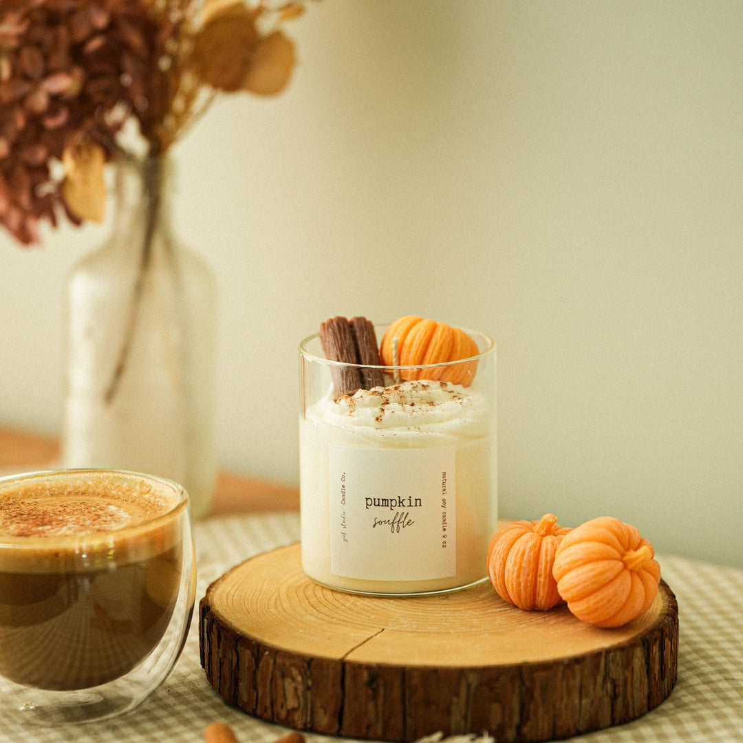 ZOETSTUDIO - Pumpkin Souffle Soy Candle (9oz)