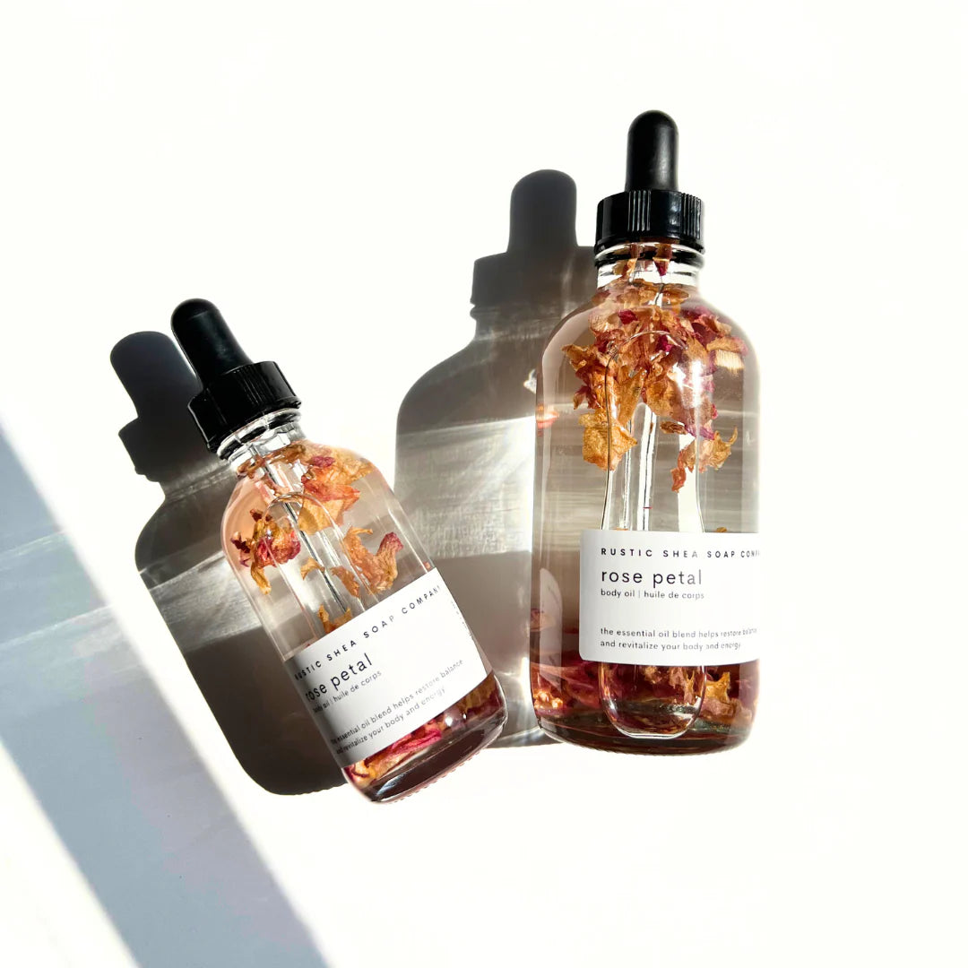 Rustic Shea Soap Co. - Rose Petal Body Oil
