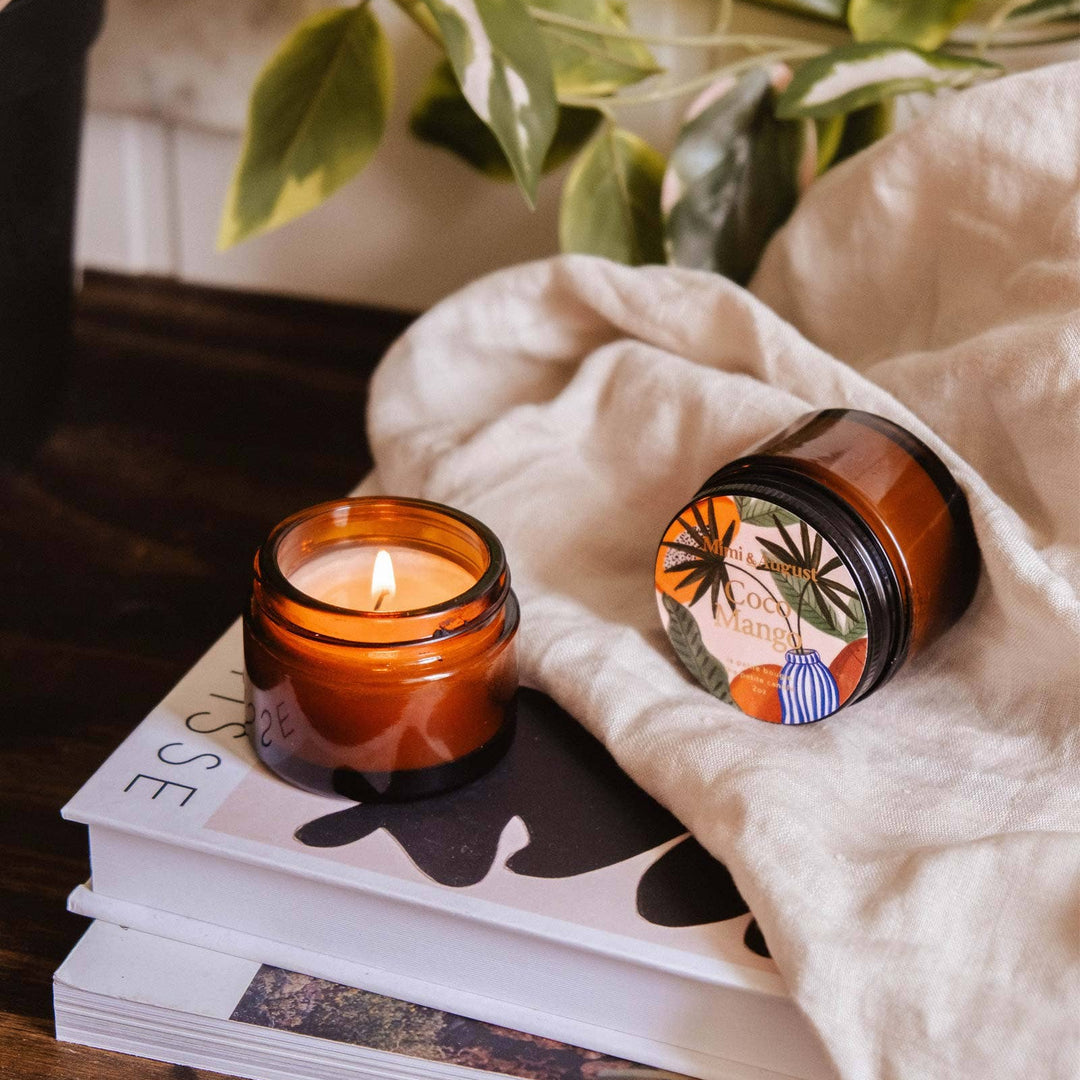 Mimi & August - Reusable Candle - Coco Mango (2 oz)