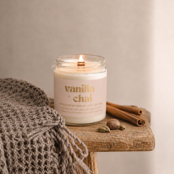 Prairie Creek Candles - Non Toxic Vent Clip Car Diffuser - Vanilla Chai