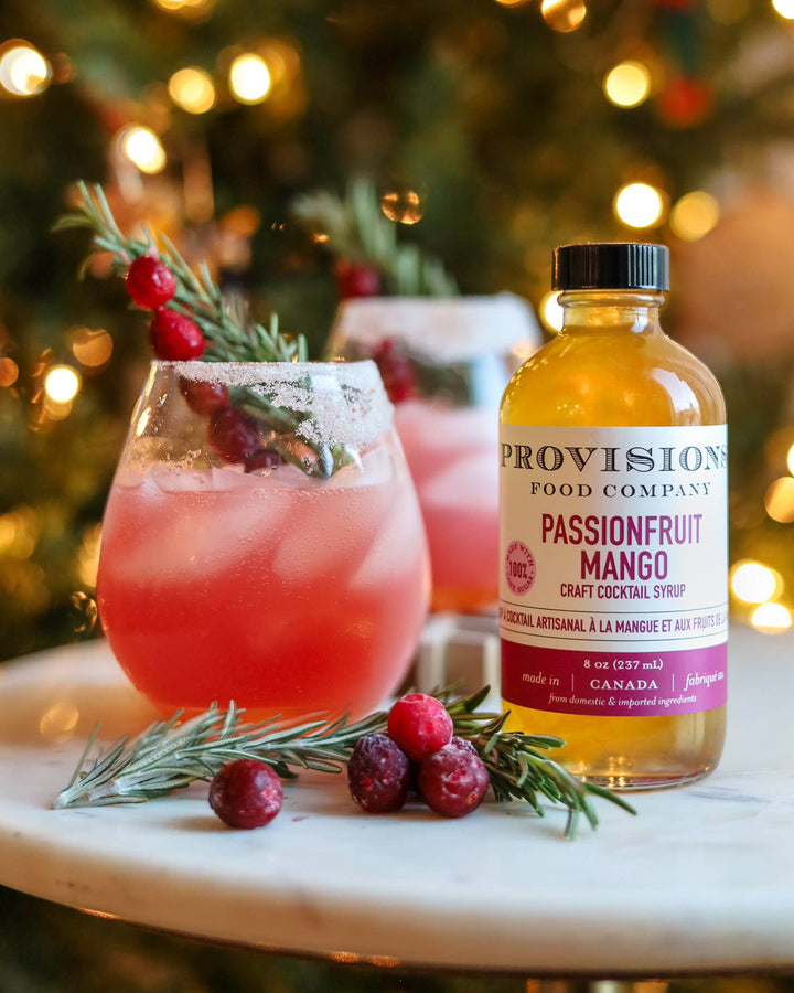 Provisions Food Company - Passionfruit Mango Craft Cocktail Syrup
