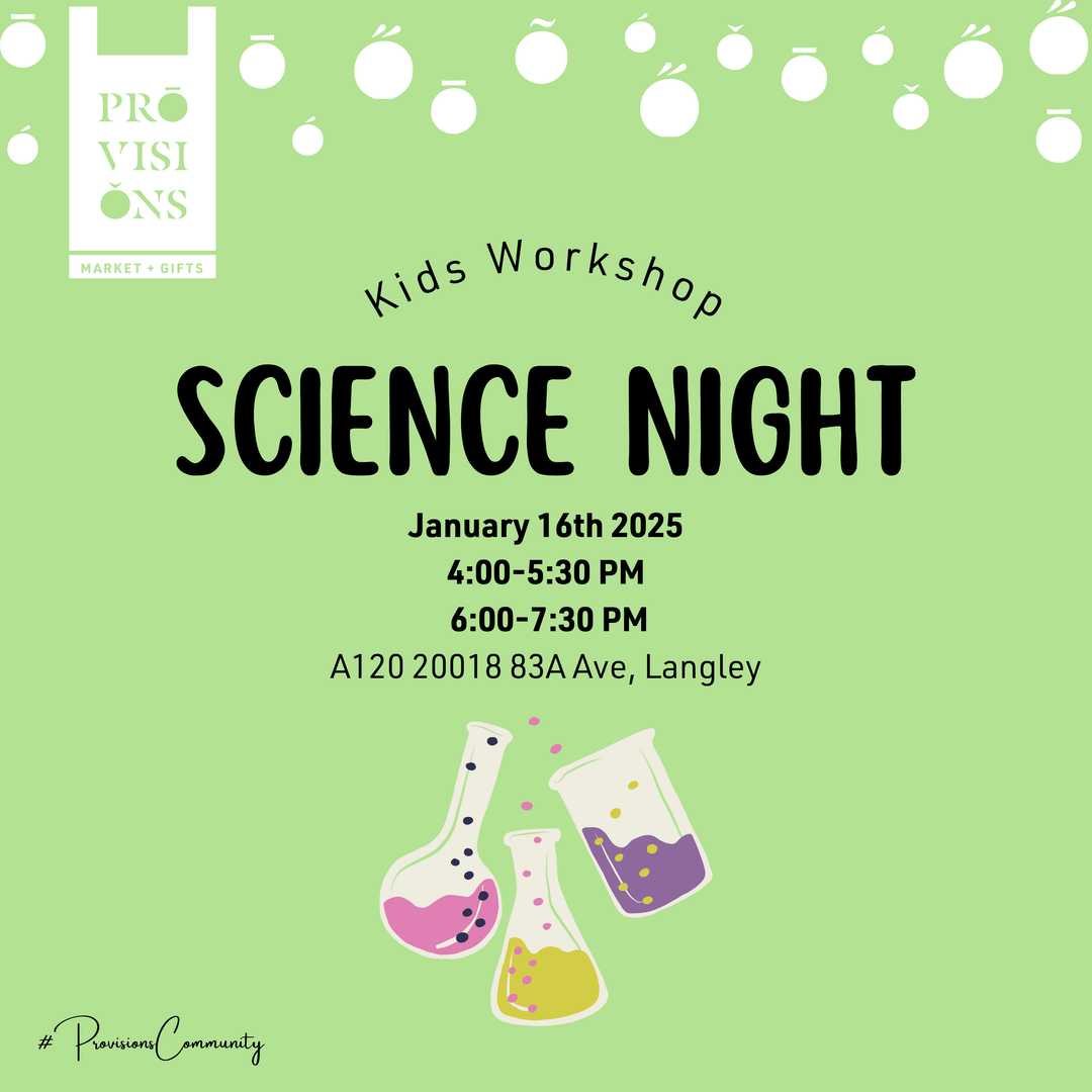 Kids Workshop: Science Night - January 16th 2025