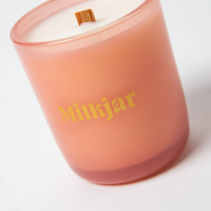 Milk Jar Candle Co. - Darjeeling - Patchouli & Santal Coconut Soy 8oz Candle