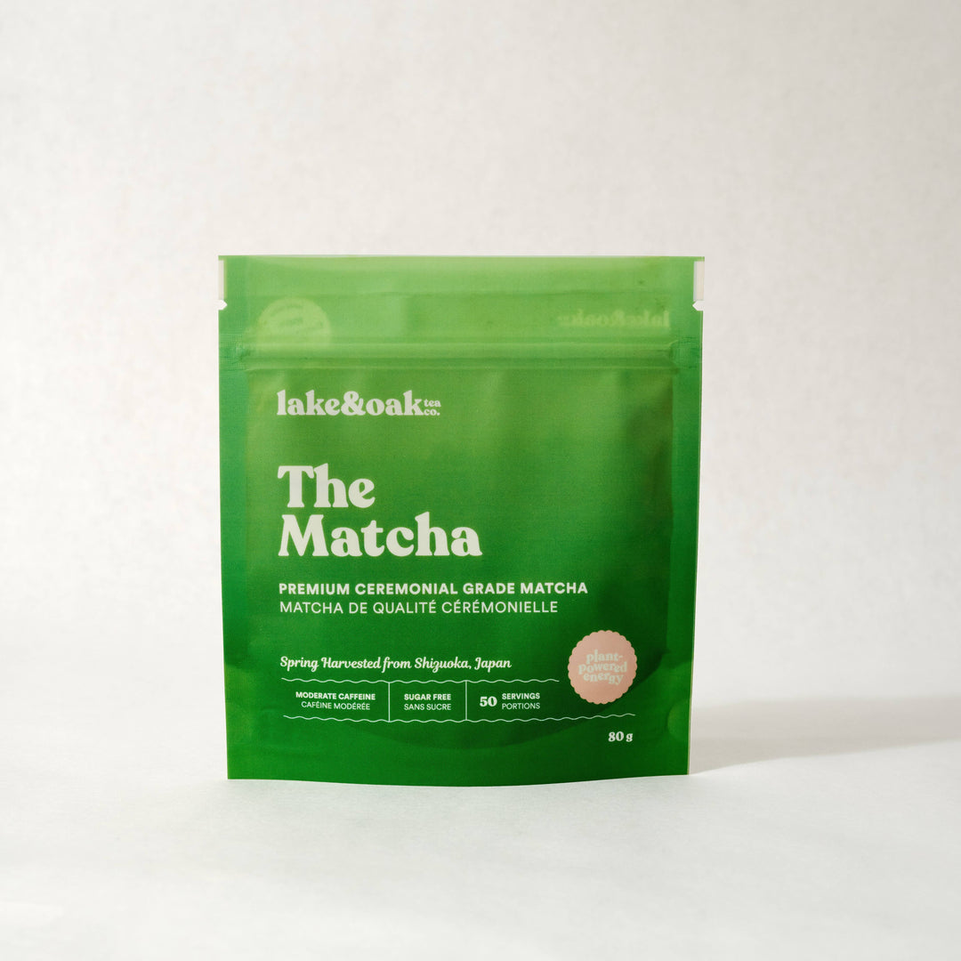 Lake & Oak Tea Co. - The Matcha - Premium Ceremonial Grade Matcha