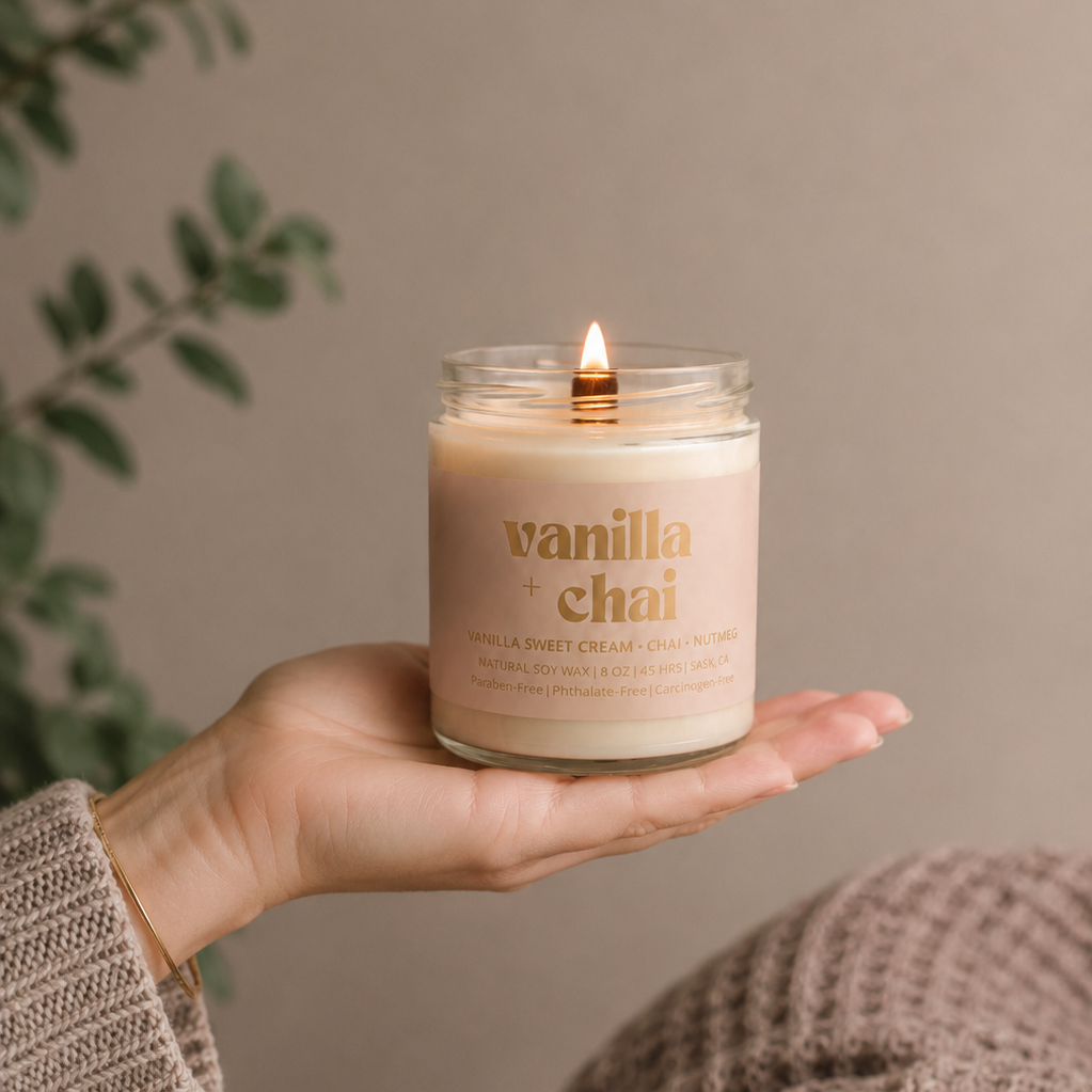 Prairie Creek Candles - Non Toxic Vent Clip Car Diffuser - Vanilla Chai