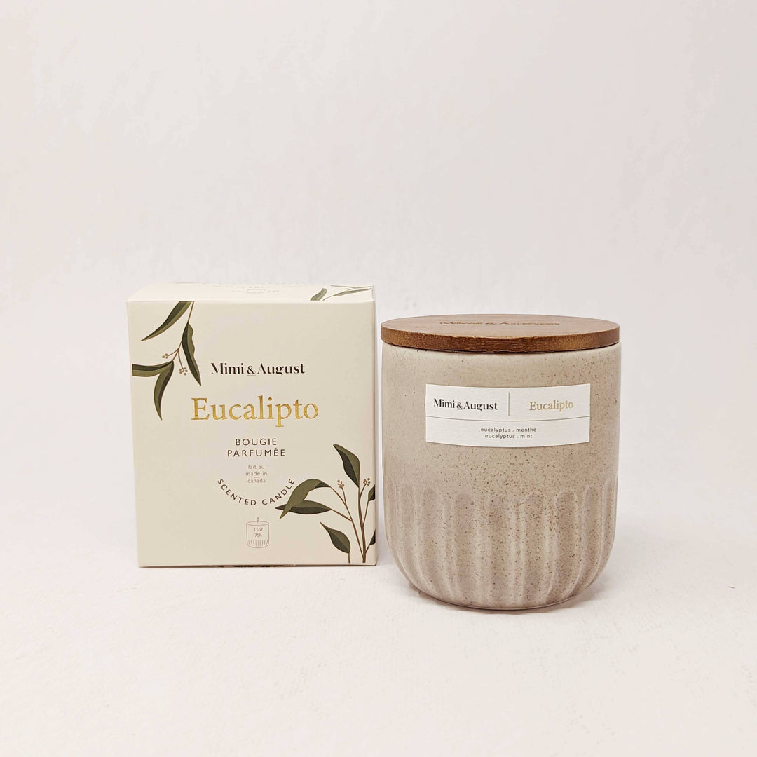 Mimi & August - Reusable Candle - Eucalipto (5.5 oz)