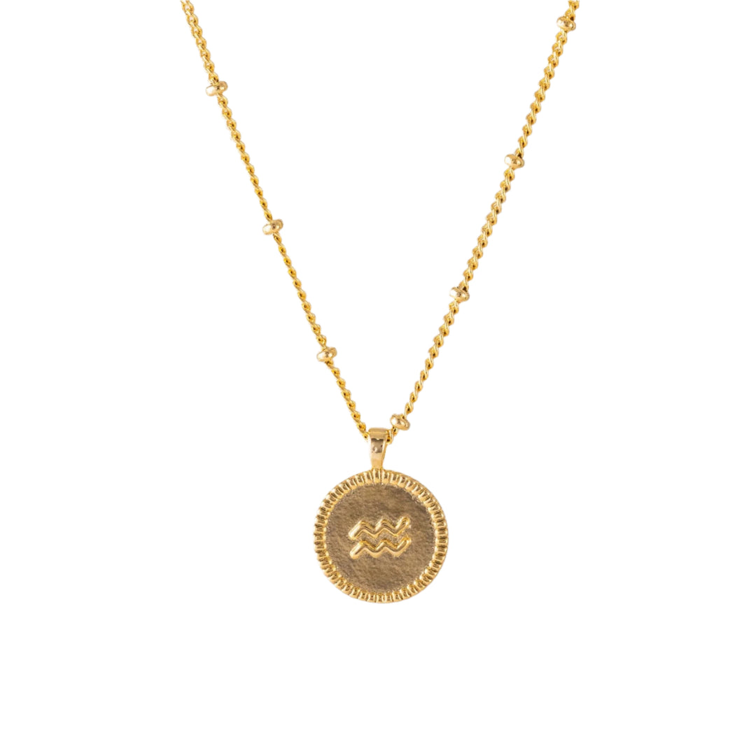 Lover's Tempo - Horoscope Necklaces (Gold)