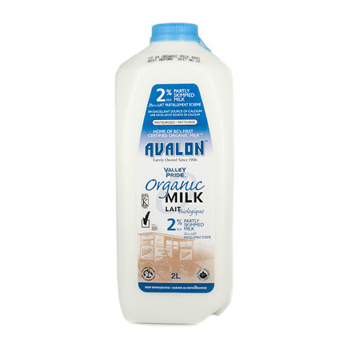 Avalon Dairy - Organic Milk Plastic Bottle
