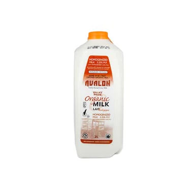 Avalon Dairy - Organic Milk Plastic Bottle
