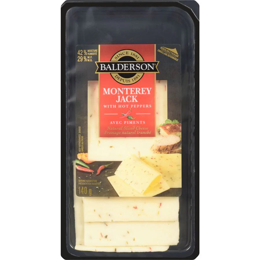 Balderson - Sliced Cheese (140g)