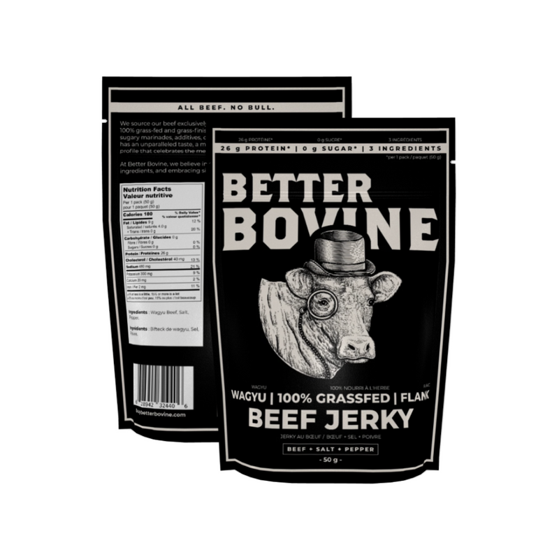 Better Bovine - Premium Grassfed Wagyu Jerky