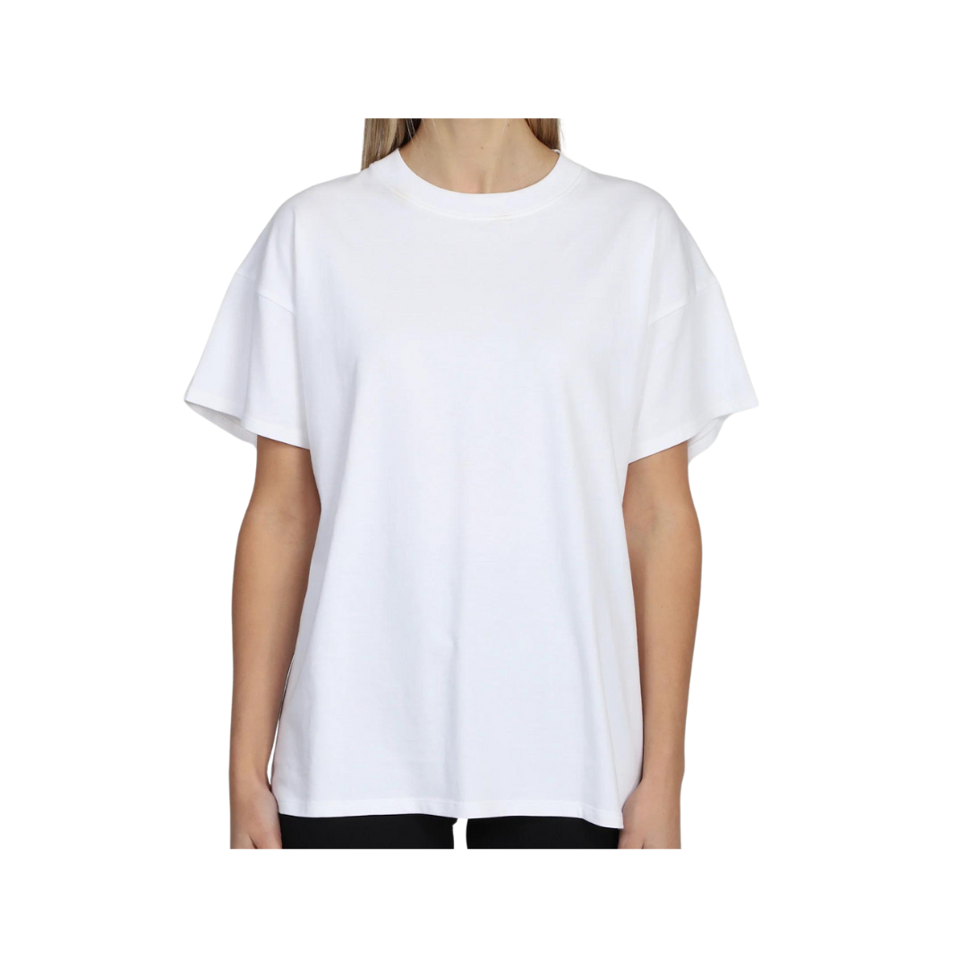 Brunette The Label - Oversized Boxy Tee (White)