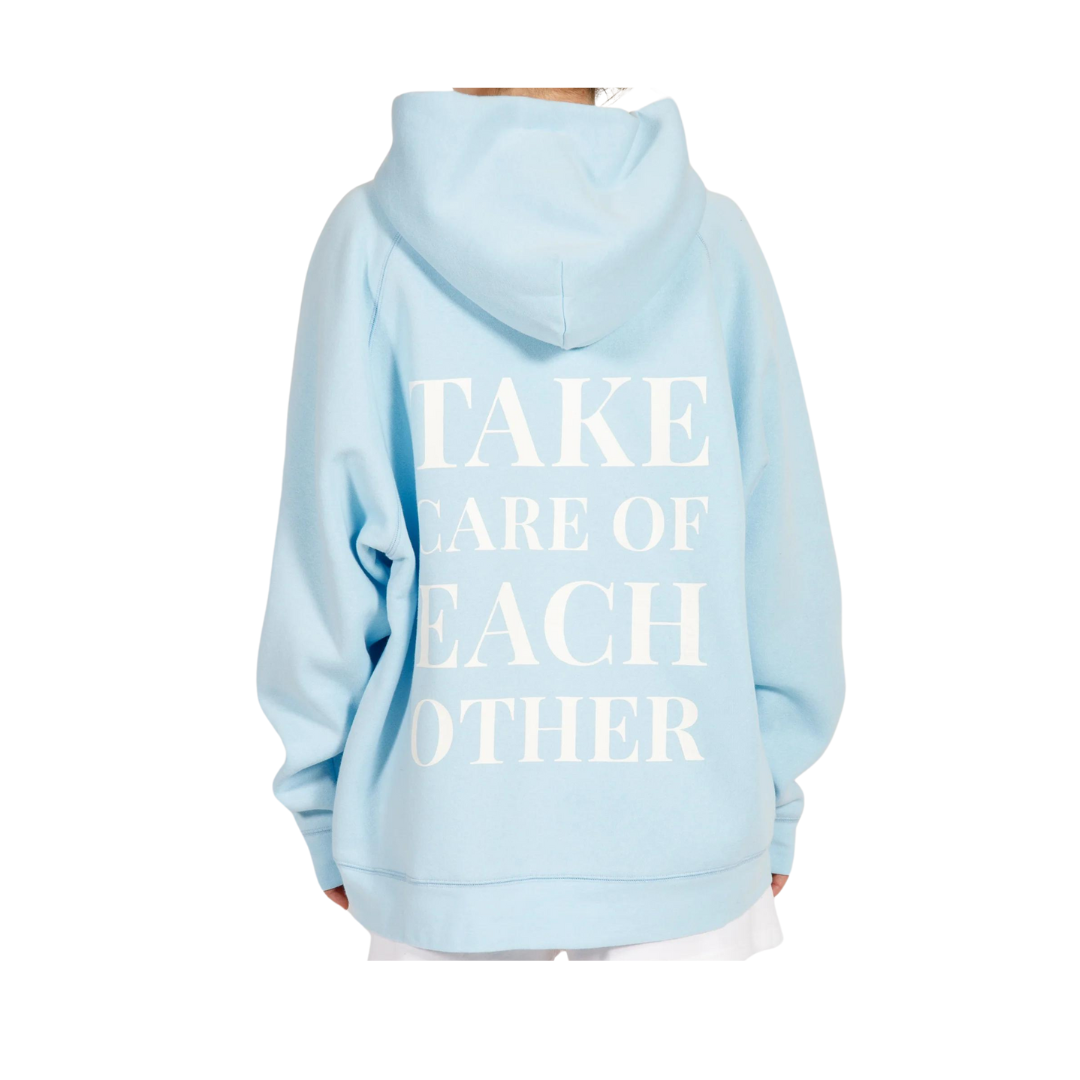 Brunette The Label - TAKE CARE OF EACH OTHER NOT YOUR BOYFRIEND’S HOODIE