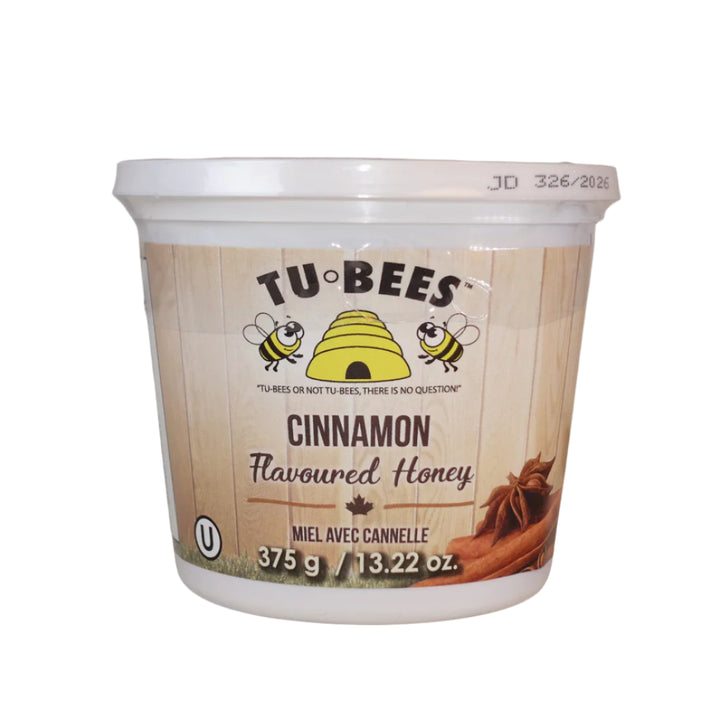 Tu-Bees Gourmet Honey - Flavored Honey Tub (375g)