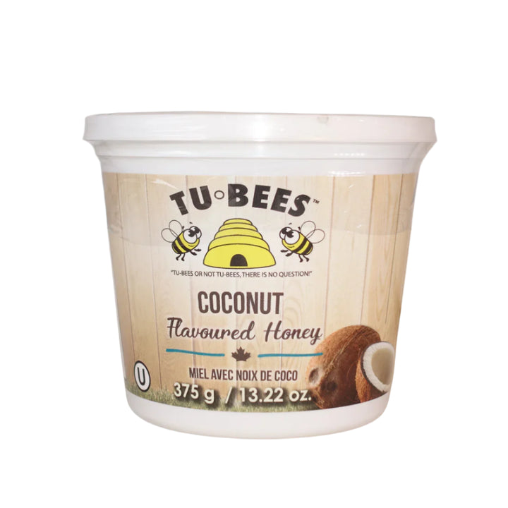 Tu-Bees Gourmet Honey - Flavored Honey Tub (375g)