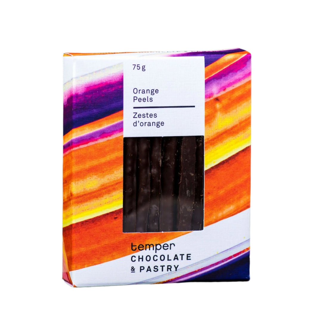 Temper Chocolate - Chocolate Orange Peels