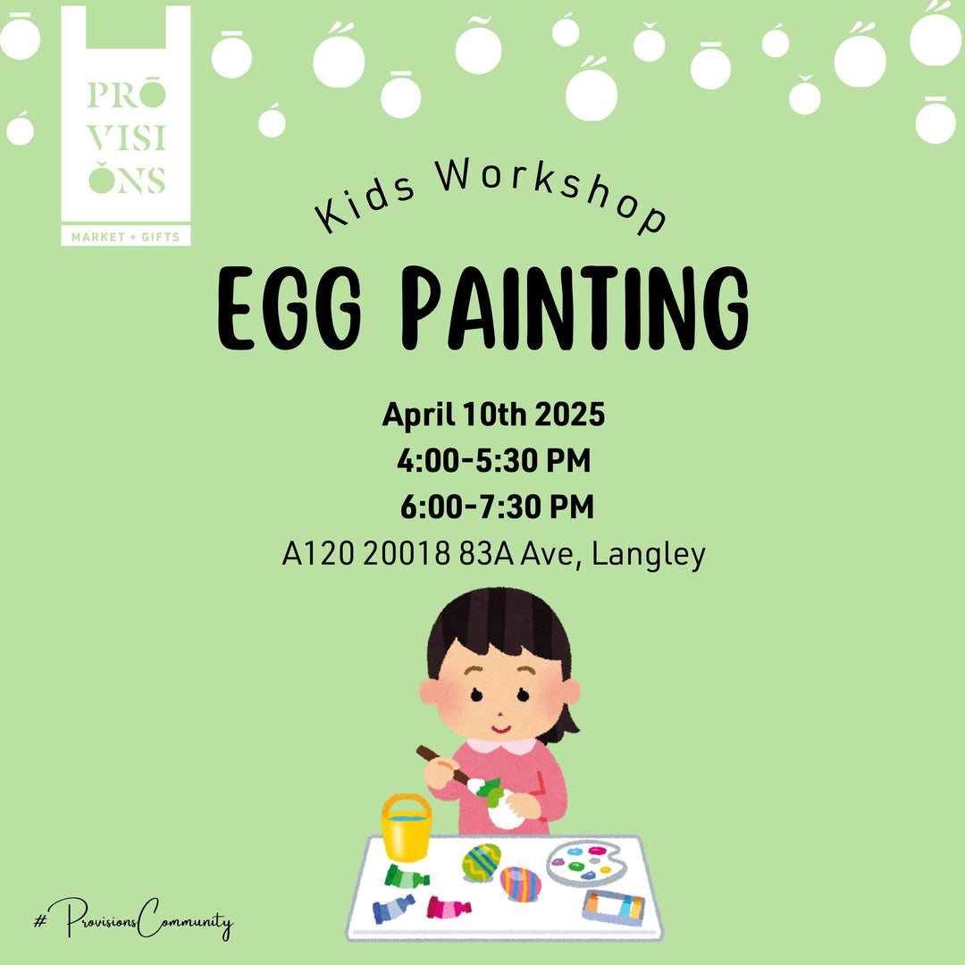 Kids Workshop: Egg Painting - April 10 2025