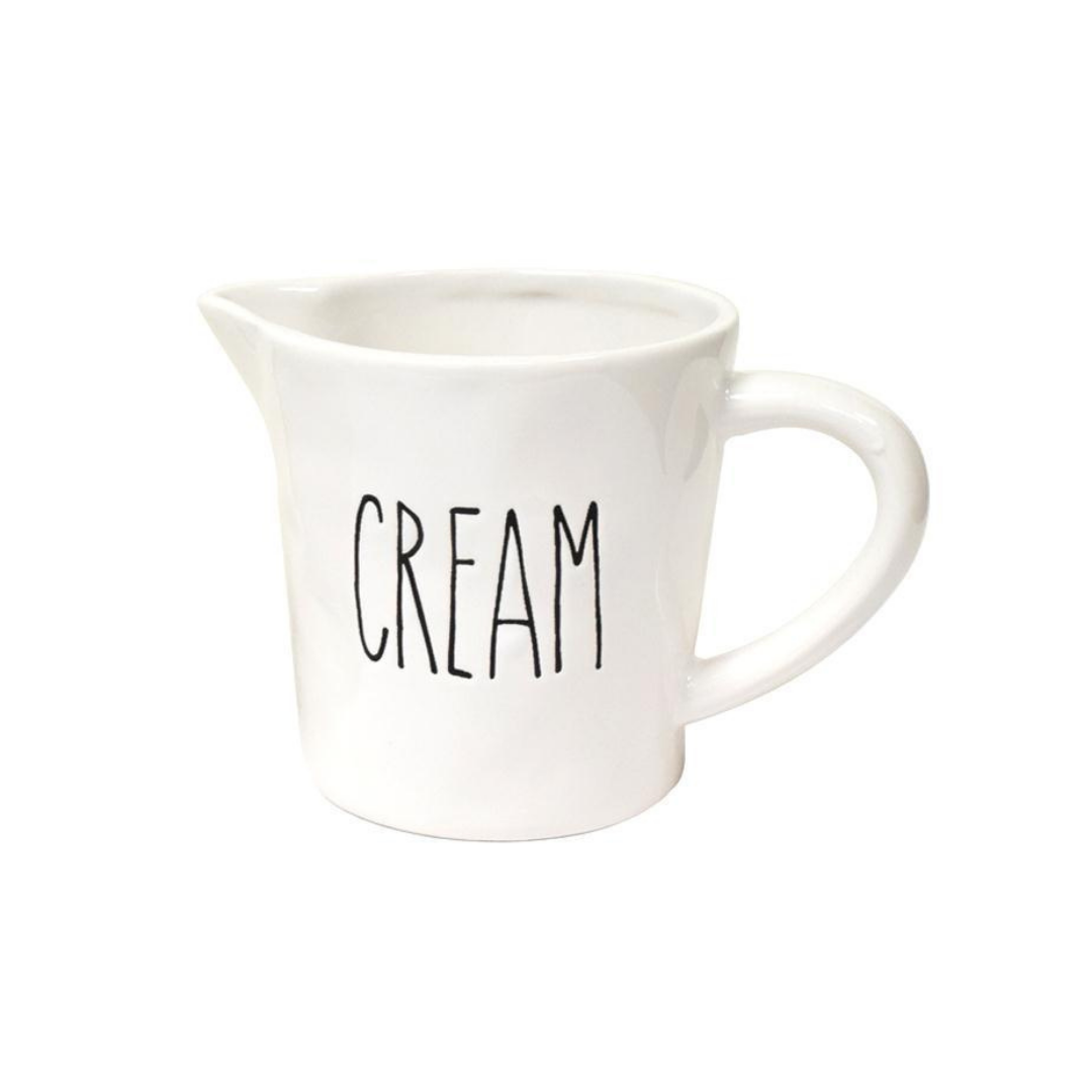 Provisions Market – Farmhouse Modern Ceramic Creamer