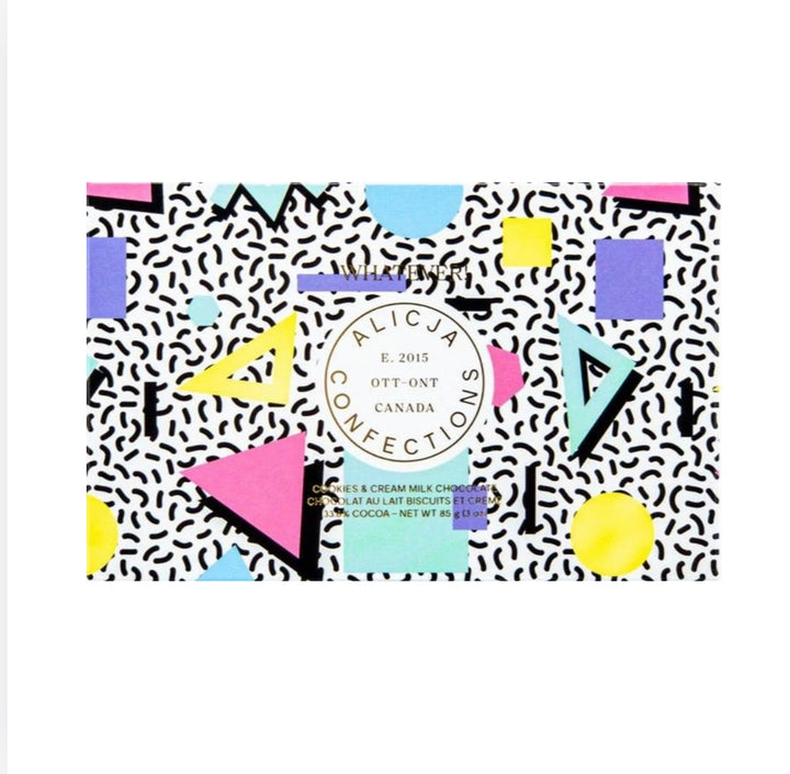 Alicja Confections - Postcard Chocolate Bars (85g)