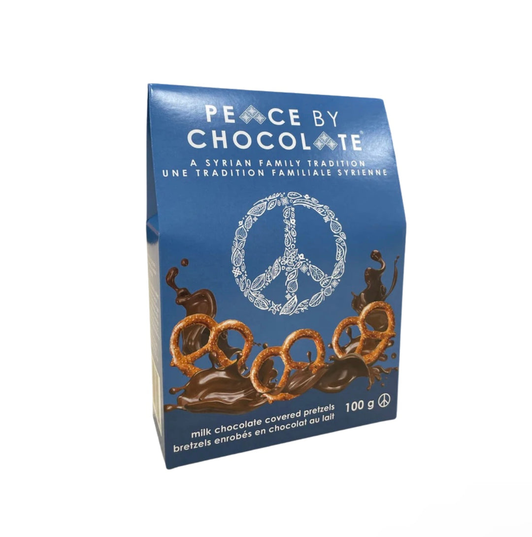 Peace By Chocolate - Milk Chocolate Covered Pretzels