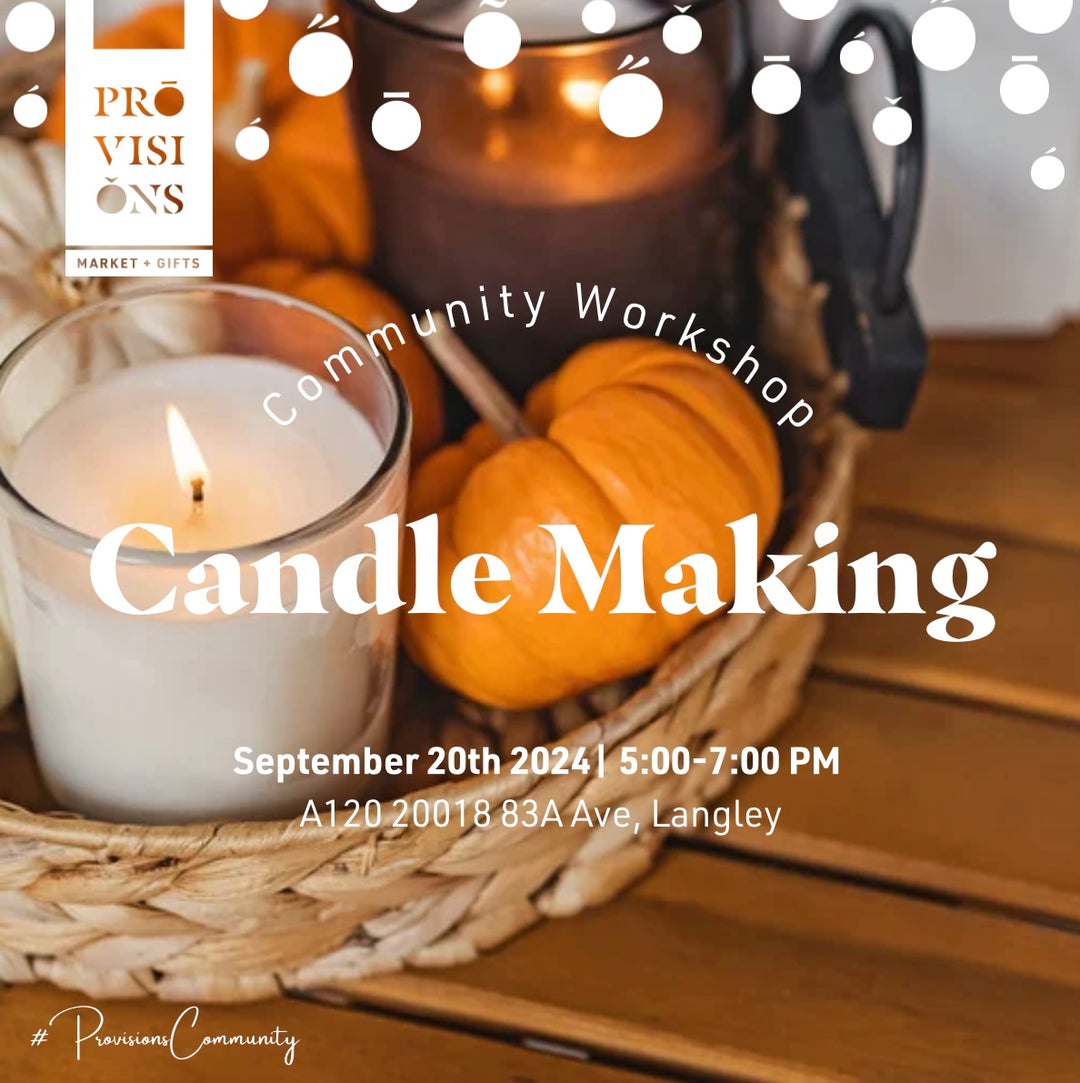 Community Workshop: Candle Making with World of LLA - September 20th 2024