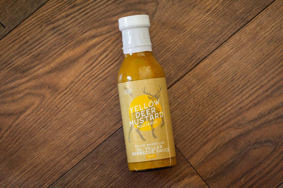 Yellow Deer Mustard - OL' Yeller Barbecue Sauce (350ml)