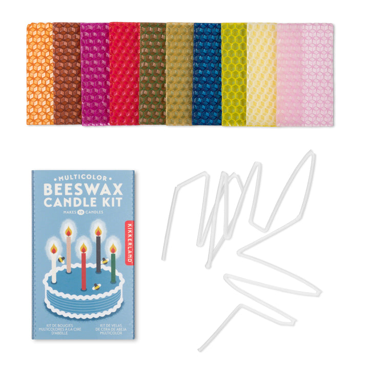 Kikkerland - Multicolor Beeswax Candle Kit