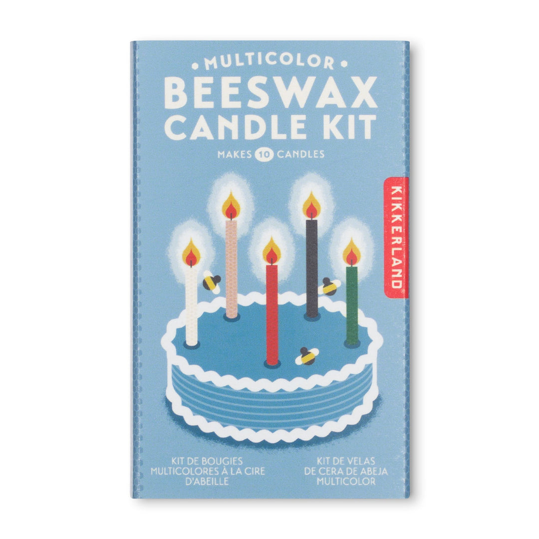 Kikkerland - Multicolor Beeswax Candle Kit