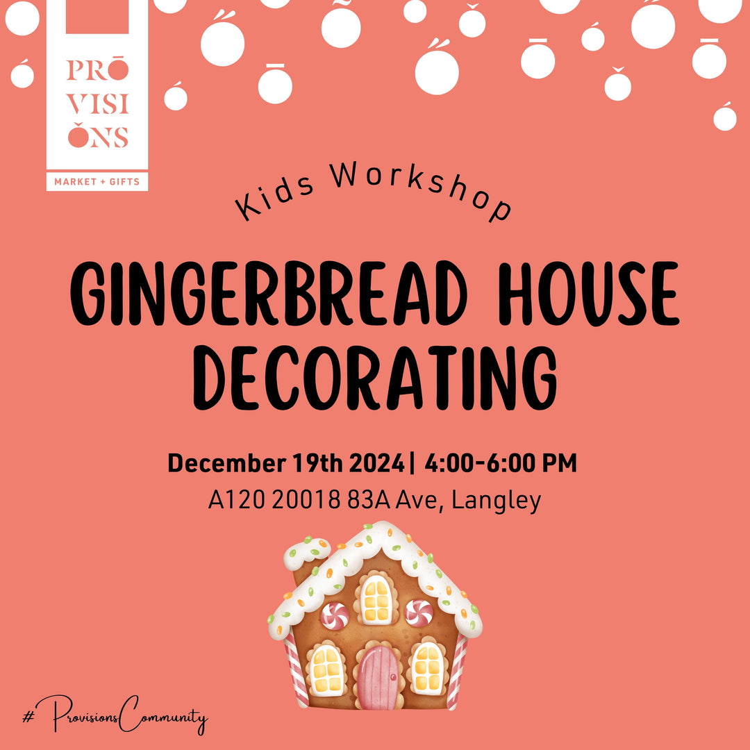 Kids Workshop: Gingerbread House Decorating - December 19th 2024