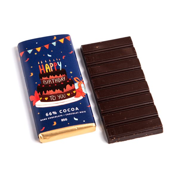 Daniel Chocolates - Happy Birthday Chocolate Bar (85g)